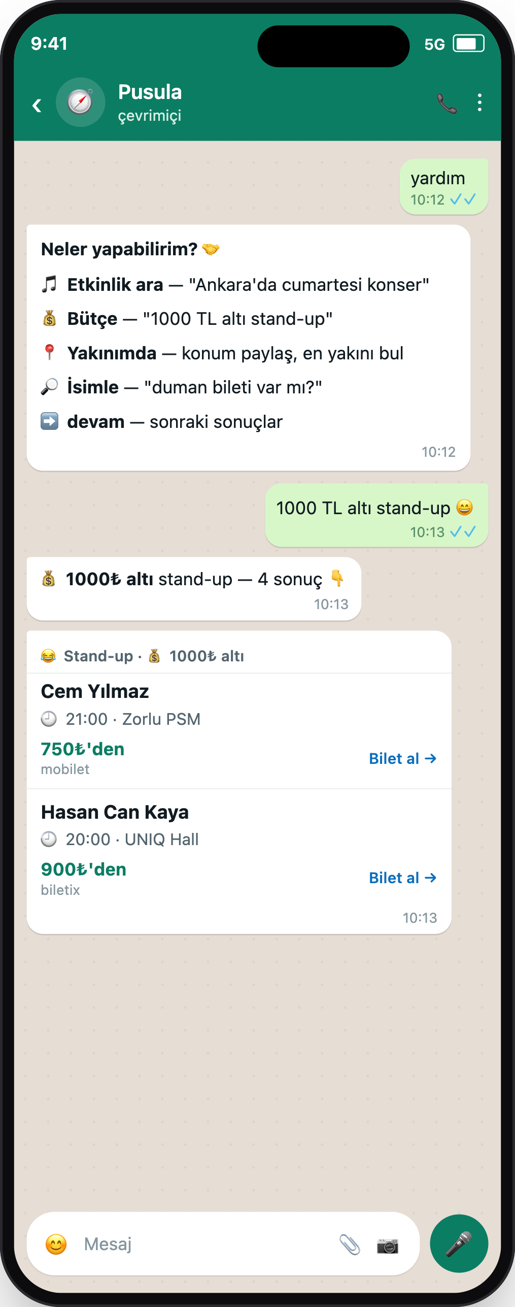 Yardım ve bütçe sohbeti